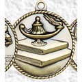 Medal, "Lamp of Knowledge" High Relief - 2" Dia